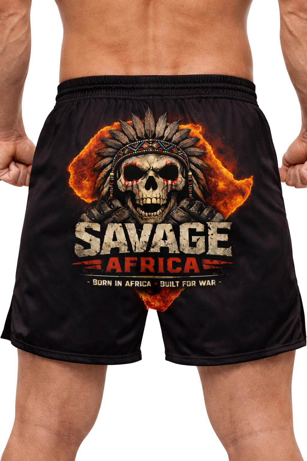 Savage Africa - Warborn Fight Shorts